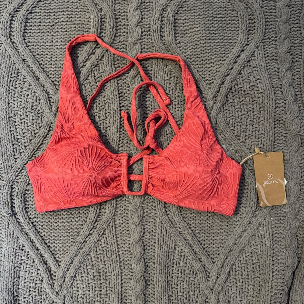 Aerie Red Strappy Bra Intimates